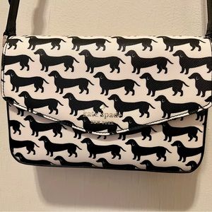 Kate Spade Sadie dachshund envelope bag! Only worn once!